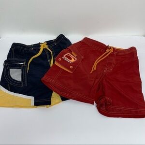 OLD NAVY | Boys Size 4/5 & 5 | Lot of 2 Boys' Swimwear Swim Trunks